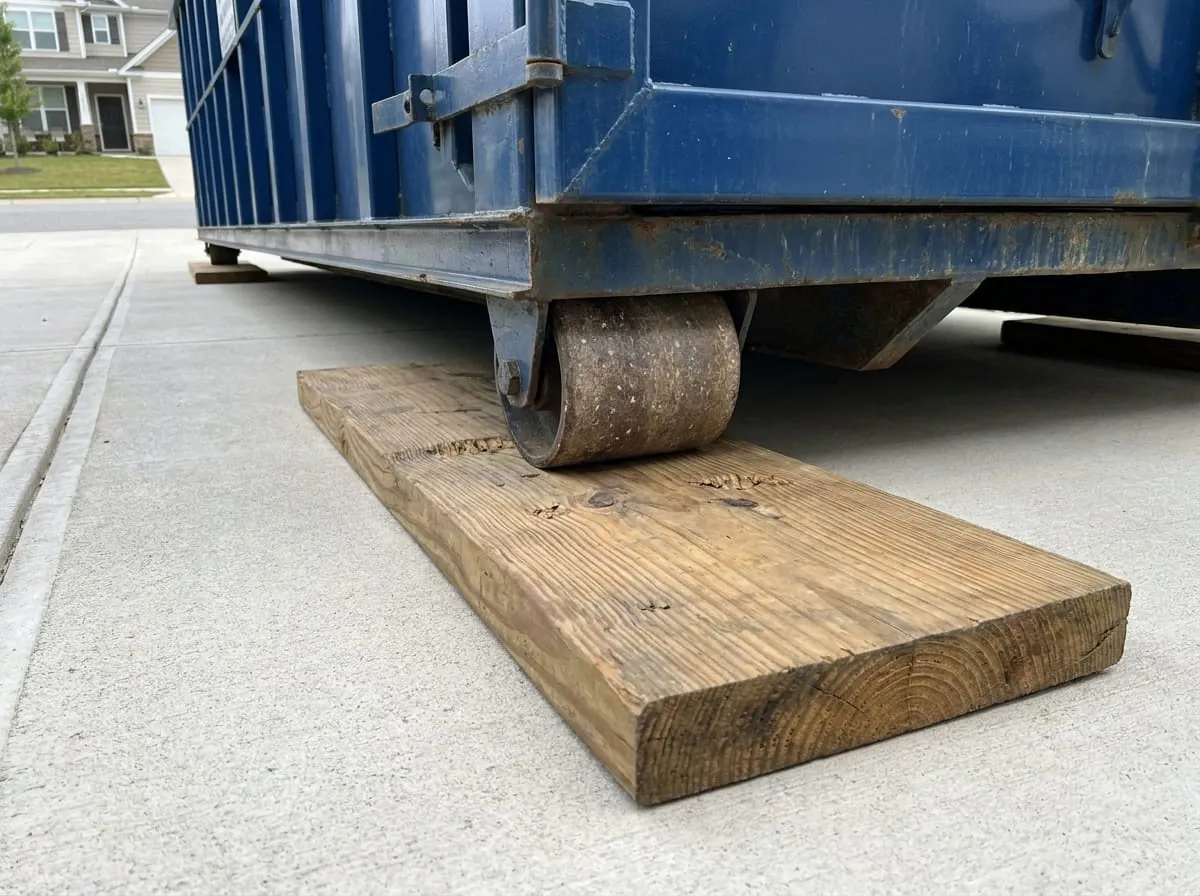 How to Protect Your Driveway During a Dumpster Rental